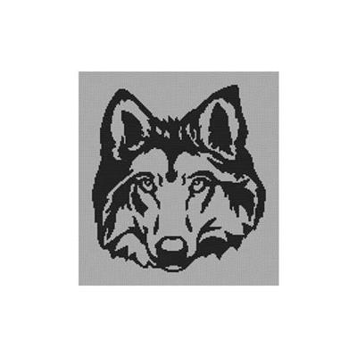 Wolf Face Silhouette